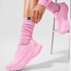 ISO: ALO PINK ATHLETIC SHOES SNEAKERS